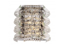 SL6137.101.02 Светильник настенный ST-Luce никель/прозрачный E14 2*40W