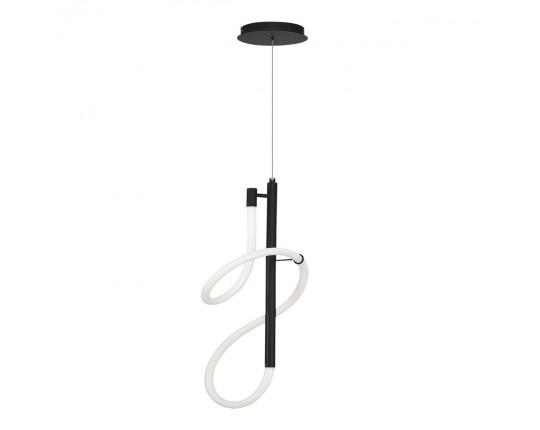 SL6102.403.16 Светильник подвесной ST-Luce Черный/Белый LED 1*16W 3000K