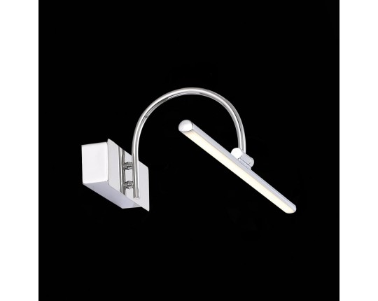 SL444.011.01 Подсветка для картин ST-Luce Хром/Хром LED 1*8W 4000K