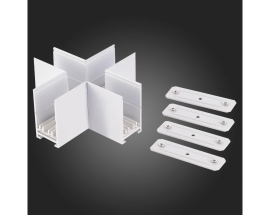 ST015.522.21 X- оБразный соединитель Skyline 220 ST-Luce Белый