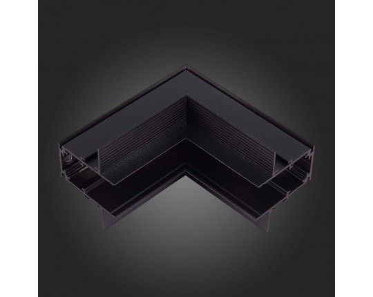 ST007.449.00 Внутренний угол-соединитель для встраиваемого магнитного шинопровода ST-Luce Черный