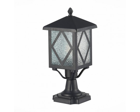 SL084.405.01 Светильник уличный наземный ST-Luce Черный/Черный, Прозрачный E27 1*60W