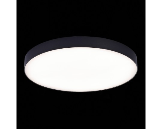 ST606.442.96 Светильник потолочный Черный LED 1*96W 4000K 8 640Lm Ra>85 120° IP20 D600xH55 185-265V