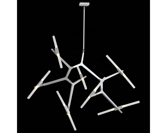 SL947.102.14 Люстра потолочная ST-Luce Серебристый/Белый G9 14*5W