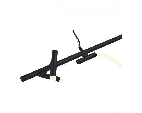 SL6118.403.03 Светильник подвесной ST-Luce Черный/Черный LED 2+1*3+11W 4000K