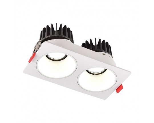 ST052.508.02 Встраиваемый корпус для светодиодного модуля серии ST850, ST851 ST-Luce Белый