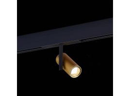ST808.246.08 Магнитный трековый светильник Золотистый LED 1*8W 4000K 650Lm Ra>90 36° IP20 D42xH135 4