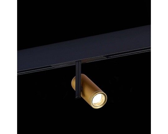 ST808.246.08 Магнитный трековый светильник Золотистый LED 1*8W 4000K 650Lm Ra>90 36° IP20 D42xH135 4