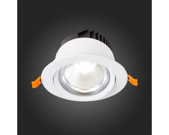 ST211.538.15.36 Св-к встр. Белый LED 1*15W 3000K 1 125Lm Ra80 36° IP20 D109xH65 220-240V