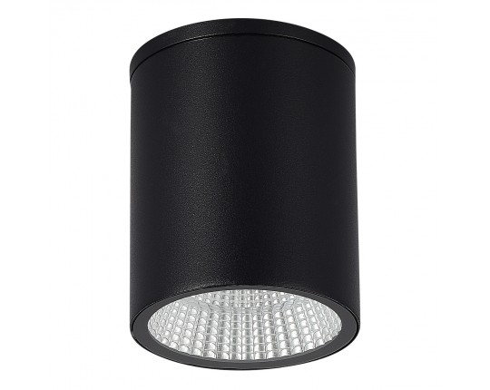 SL9514.412.01 Светильник уличный потолочный ST-Luce черный/белый LED 1*12W 3000K/4000K/6500K