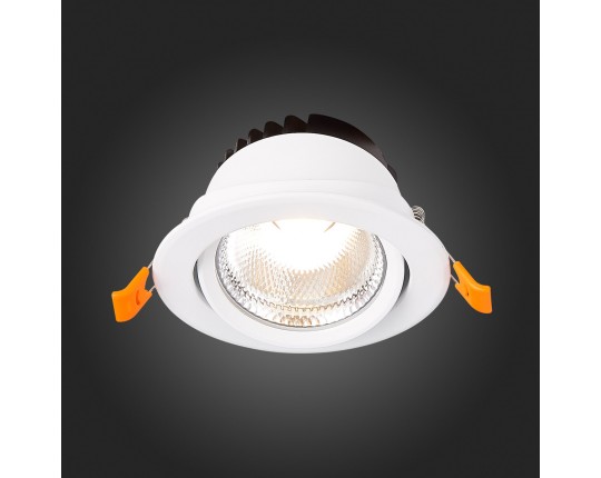 ST211.538.10.36 Св-к встр. Белый LED 1*10W 3000K 750Lm Ra80 36° IP20 D109xH65 220-240V