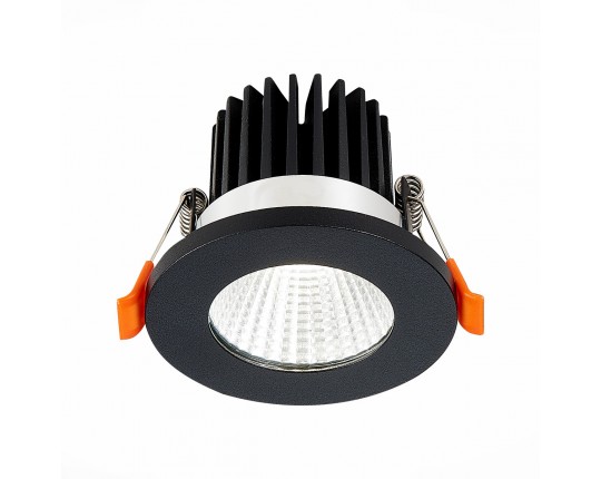 ST704.438.10 Св-к встр. Черный LED 1*10W 3000K 900Lm Ra>90 38° IP20 D80xH60 170-240V