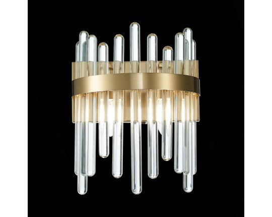 SL1167.301.02 Бра ST-Luce Латунь/Латунь, Прозрачный E14 2*40W