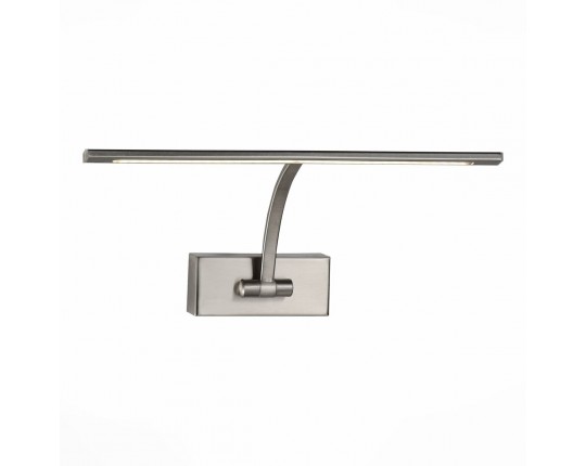 SL595.071.01 Подсветка для картин ST-Luce Матовый Никель/Матовый никель LED 1*5,4W 4000K