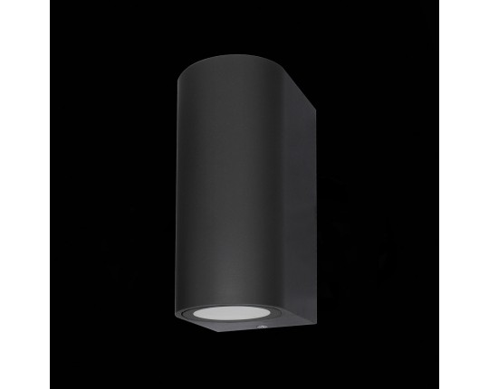 SL9001.401.02 Светильник уличный настенный ST-Luce Черный/ GU10 2*35W