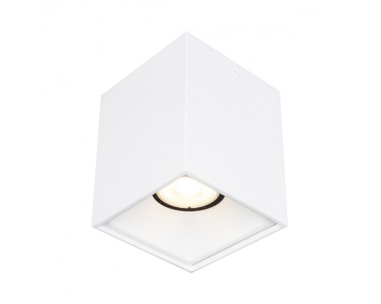 ST168.502.01 Светильник потолочный Белый GU10 1*50W IP20 L82,5xW82,5xH104 220V Без ламп