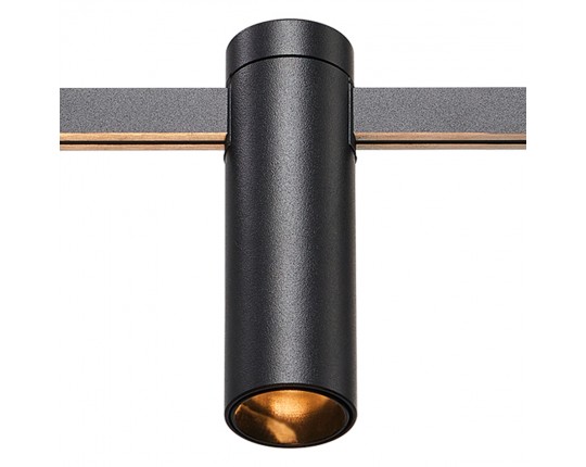 ST810.406.05 Магнитный трековый светильник FARM Черный LED 1*5W 3000K 227Lm Ra90 60 IP20 D35xH112 24