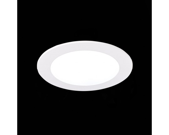 ST212.508.10 Св-к встр. Белый LED 1*10W 3000K/4000K/6000K 850Lm Ra80 110° IP20 D120xH30 220-240V