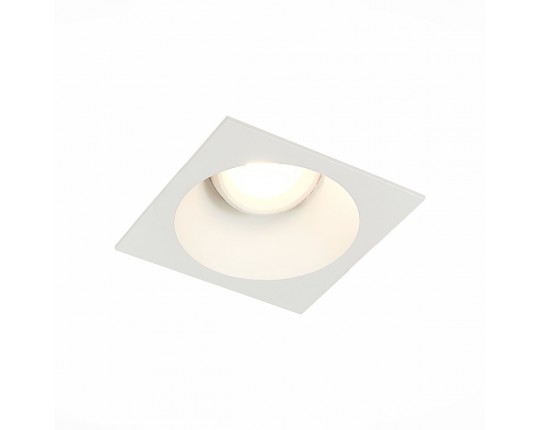 ST207.518.01 Св-к встр. Белый GU10 1*50W  L103xW103xH52 220V Без ламп