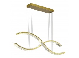 SL6206.303.50 Светильник подвесной ST-Luce Латунь/Прозрачный LED 1*50W 3000K