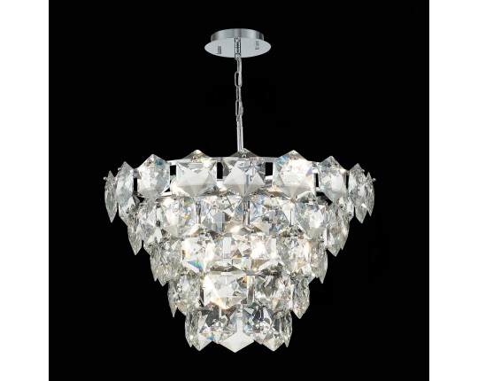 SL1631.103.09 Люстра подвесная ST-Luce Хром/Прозрачный E14 9*40W