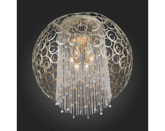 SL1101.202.06 Люстра потолочная ST-Luce Шампань/Шампань, Прозрачный E14 6*40W