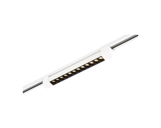 ST367.536.10 Св-к трек. Белый LED 1*10W 3000K 875Lm Ra90 24 IP20 L387xW49xH54 170-240VV