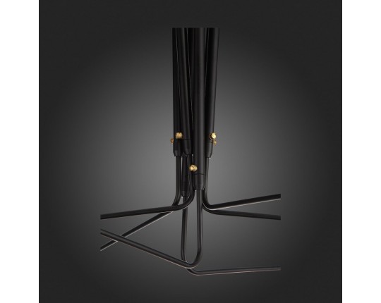 SL305.402.06 Люстра потолочная ST-Luce Черный/Черный, Белый E27 6*60W