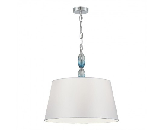 SL1759.103.03 Светильник подвесной ST-Luce Хром, Голубой/Белый E27 3*40W
