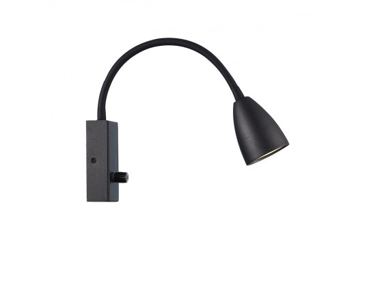 SL1014.401.01 Светильник настенный ST-Luce Черный/Черный GU10 1*3W