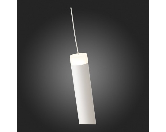 SL1591.503.01 Светильник подвесной ST-Luce Белый, Алюминиевый/Белый LED 1*6W 3000K