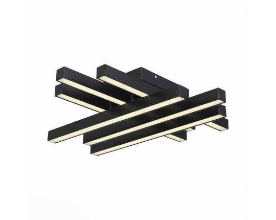 SL933.402.06 Люстра потолочная ST-Luce Черный/Белый,Черный LED 1*36W 3000K/4000K/6000K