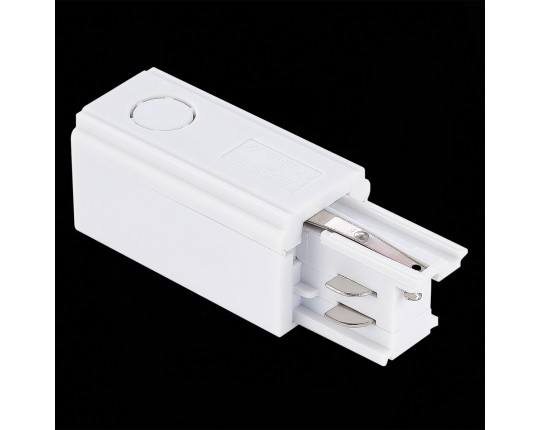 ST030.509.10L Левый Токоподвод для трехфазного шинопровода ST-Luce Белый