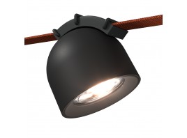 ST451.436.12.1 Св-к трек. Черный LED 1*12W 3000K 815Lm Ra90 60 IP20 D100xH107 48V