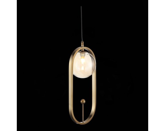 SL1201.203.01 Подвес ST-Luce Бронзовый/Коньячный G9 1*5W