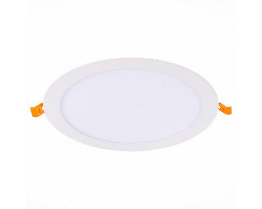 ST209.548.18 Св-к встр. Белый LED 1*18W 4000K 1 350Lm Ra80 110° IP20 D225xH8 90-265V