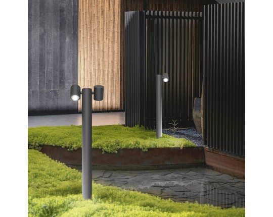 SL9003.405.02 Светильник уличный наземный ST-Luce Черный GU10 2*35W