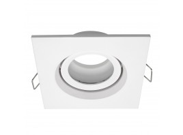 ST255.518.01 Св-к встр. Белый GU10 1*50W  IP65 L96xW96xH45 220V Без ламп