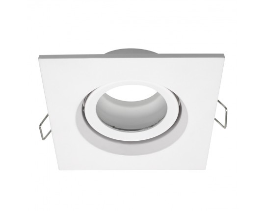 ST255.518.01 Св-к встр. Белый GU10 1*50W  IP65 L96xW96xH45 220V Без ламп