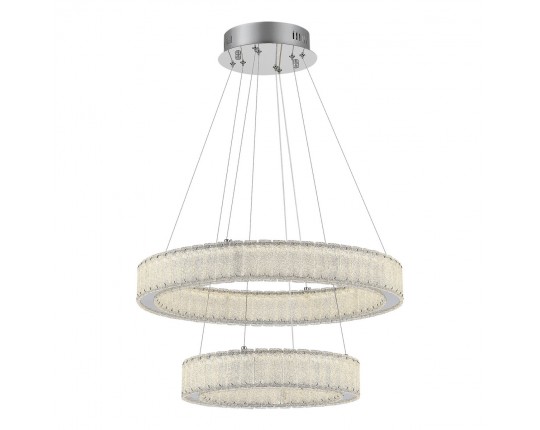 SL6008.103.02 Люстра подвесная ST-Luce Хром/Хром LED 2*50W 3000K