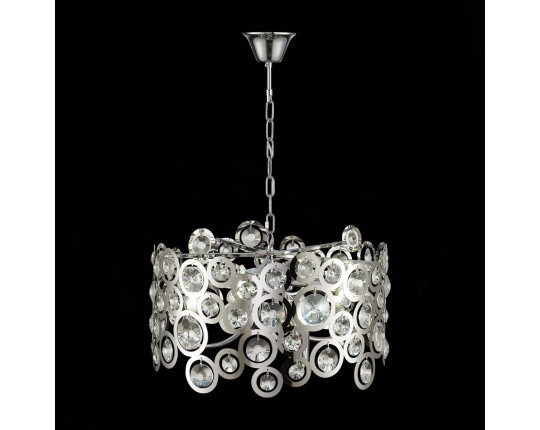 SL1103.103.08 Светильник подвесной ST-Luce Хром/Прозрачный,Хром E14 8*60W