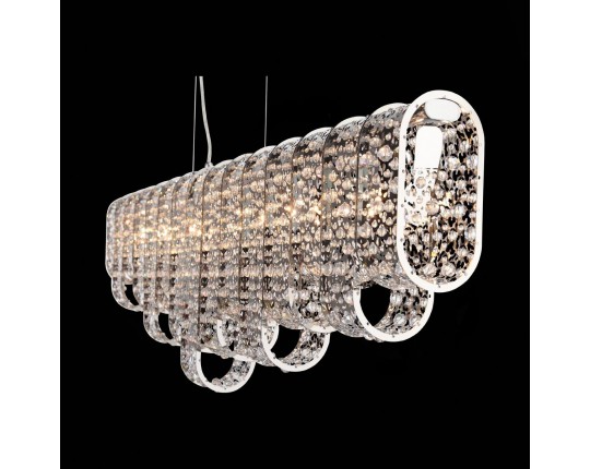 SL1117.103.07 Светильник подвесной ST-Luce Хром/Хром, Прозрачный G9 7*5W