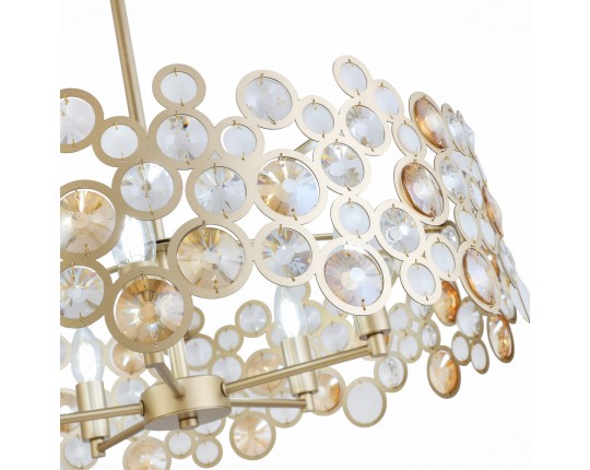 SL1172.203.05 Светильник подвесной ST-Luce Золотистый/Золотистый, Прозрачный E14 5*60W