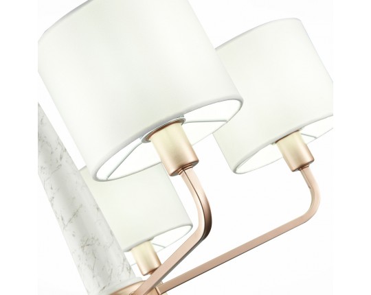 SL1163.203.05 Светильник подвесной ST-Luce Матовое золото/Белый E14 5*40W