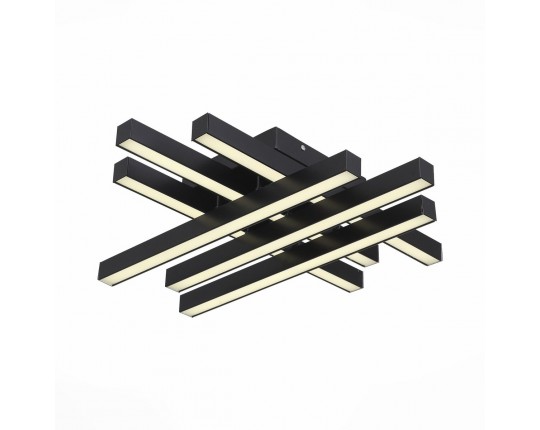 SL933.402.06 Люстра потолочная ST-Luce Черный/Белый,Черный LED 1*36W 3000K/4000K/6000K