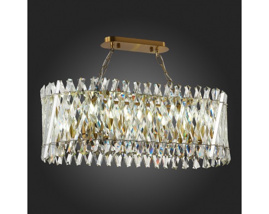 SL1170.303.10 Светильник подвесной ST-Luce Латунь/Прозрачный E14 10*40W