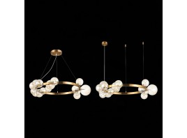 SL1165.303.15 Светильник подвесной ST-Luce Бронза/Коньячный G4 15*5W