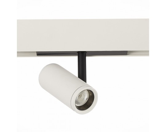 ST808.546.08 Магнитный трековый светильник Белый, Черный LED 1*8W 4000K 650Lm Ra>90 36° IP20 D42xH13