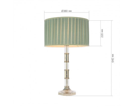SL1121.104.01 Прикроватная лампа ST-Luce Никель/Оливковый E14 1*40W (из 2-х коробок)