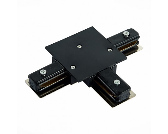 ST013.439.00 Коннектор T-оБразный для однофазного встраиваемого шинопровода ST-Luce Черный